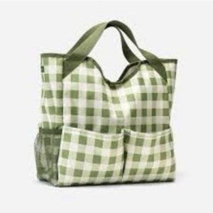 Thirty-One Get Outside Organizer Tote-Classic Gingham (w/Personalization)